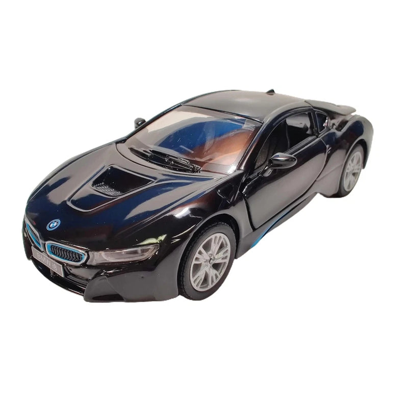 KINSMART 1:36 scale  BMW I8 die cast model toy car (color black)