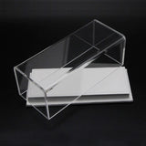 1/43 Model Car Acrylic Case Display Box Transparent Dustproof Leather Base Lots