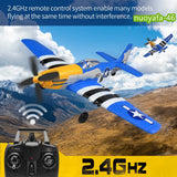 VOLANTEX WWII P51 4CH Fighter RC Airplane 2.4G Remote 3D 6-Axis Stunt Fixed Wing