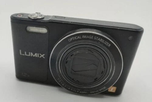 Panasonic LUMIX DMC-SZ10 16MP Digital Camera Black Wi-Fi Compact Japan Used