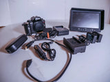Panasonic Lumix dmc-gh2,  Bestview 7" monitor
