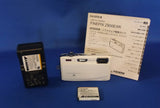Fujifilm FinePix Z900EXR Digital Camera White +2 Batteries, Charger, Manual