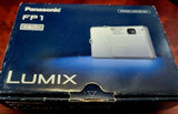 Panasonic LUMIX FP1 Compact Digital Camera Silver With Battery From Japan