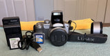 Panasonic LUMIX DMC-FZ7 6.0MP 12x Zoom  Digital Camera - Silver - Bundle -
