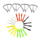 4DRC V9 MINI RC Drone 4D-V9 Propellers Blades Protection Maple Leaf Spare Parts