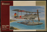1/72 Vickers/CASA Type 245 Vildebeest floatplane model kit with biplane seaplane on box