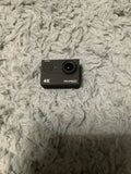 akaso go pro with accessories, used but works just fine, 4K image