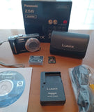 Panasonic LUMIX Digital Camera 12.1MP DMC-ZS6 OEM Battery SD Card Charger Case