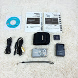 Excellent Popular Panasonic LUMIX DMC-FX33 Silver With All Accessories