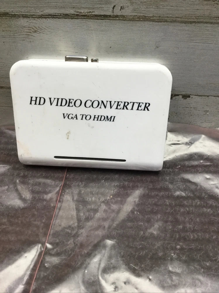 Used PC Laptop 1080P Full HD Video Audio Adapter HD Video VGA To HDMI Converter