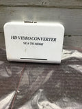 Used PC Laptop 1080P Full HD Video Audio Adapter HD Video VGA To HDMI Converter