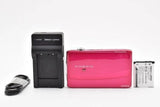 FUJIFILM FinePix Z900EXR Pink Compact Digital Camera Tested Working Japan