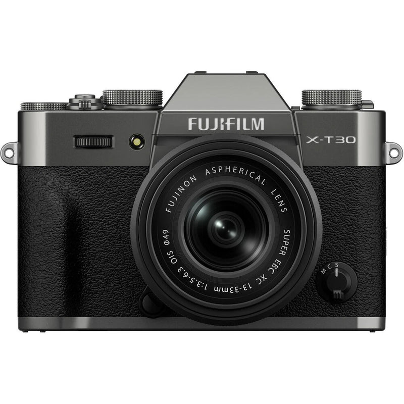 FUJIFILM X-T30 III Mirrorless Camera with 13-33mm f/3.5-6.3 Lens Charcoal Silver