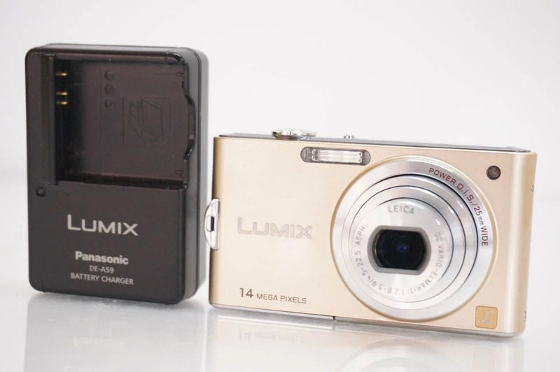 Panasonic LUMIX DMC-FX66 14MP Compact Digital Camera with Accessories