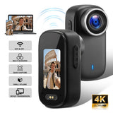 4K WiFi Action Camera Single Lens Outdoor Cycling Motorcycle  Cam