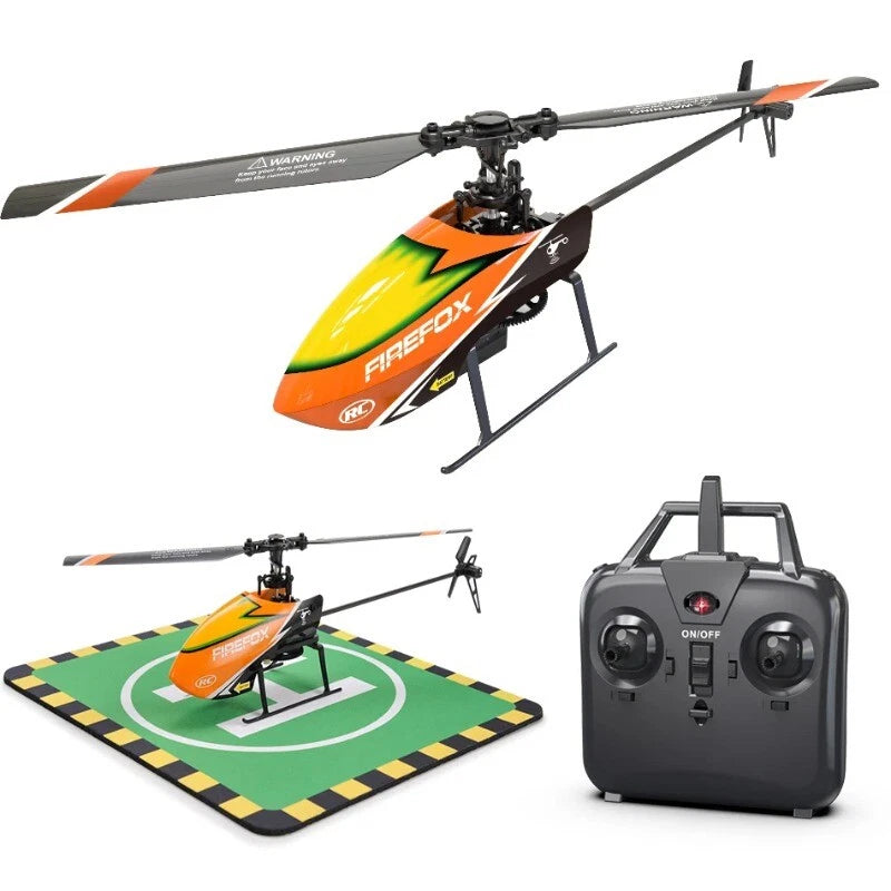 Hot RC Helicopter 2.4G 4 Channel Single Propeller Without Aileron Flight Time