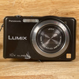 Panasonic Lumix DMC-SZ7 Digital Camera 3.0¡å LCD Built-in Flash 10x Optical Zoom