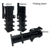 Agri Drone Folding System 40-60mm Quick Release Center Hub for Carbon Tube Frame