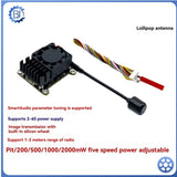 VTX 2000mW  5.8G 2W FPV Video Transmitter Module Support 2S-6S for FPV RC Drone