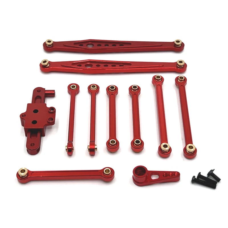 RC Car Servo arm fixed rod steering group Fit For WLtoys124006 12423 12427 12428