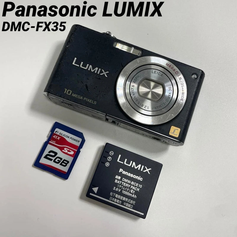Panasonic Panasonic LUMIX DMC-FX35 Camera Black