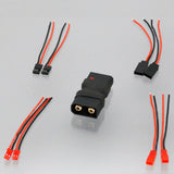 QS8 Male to Female in-line Connector JST JR Futaba Wire RC LiPo Battery Supply