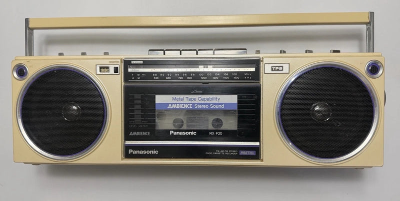 Panasonic RX-F20 AM/FM Cassette Player