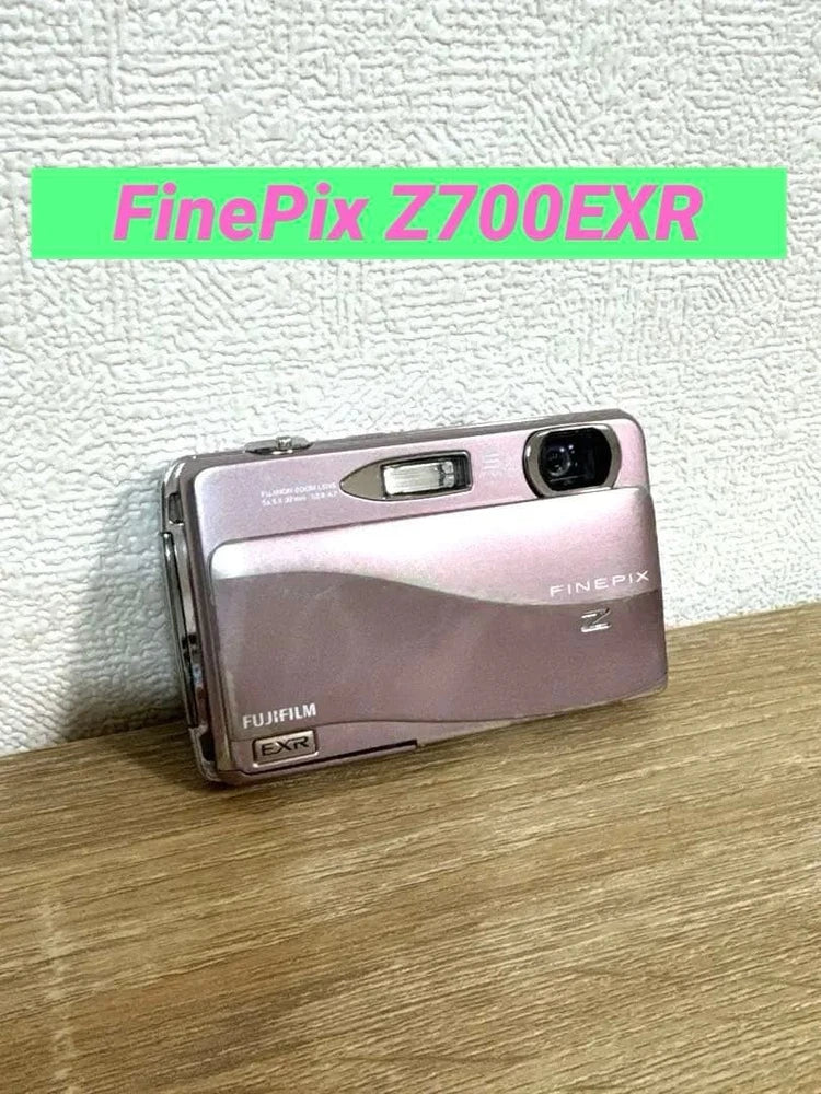 Fujifilm FinePix Z700EXR Pink Compact Digital Camera Tested Japan