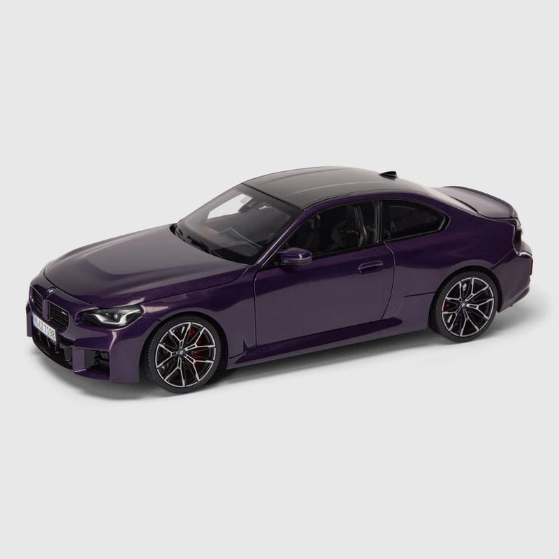 Genuine BMW M2 G87 Diecast Model Car Miniature 1:18 Scale Purple 80435B319C0