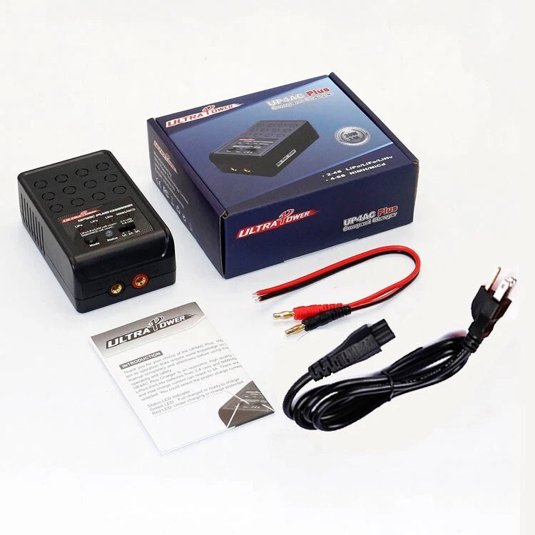 Ultra Power UP4AC Plus 30W 3-Amp AC Charger LiPo LiFe LiHV NiMH NiCd Battery