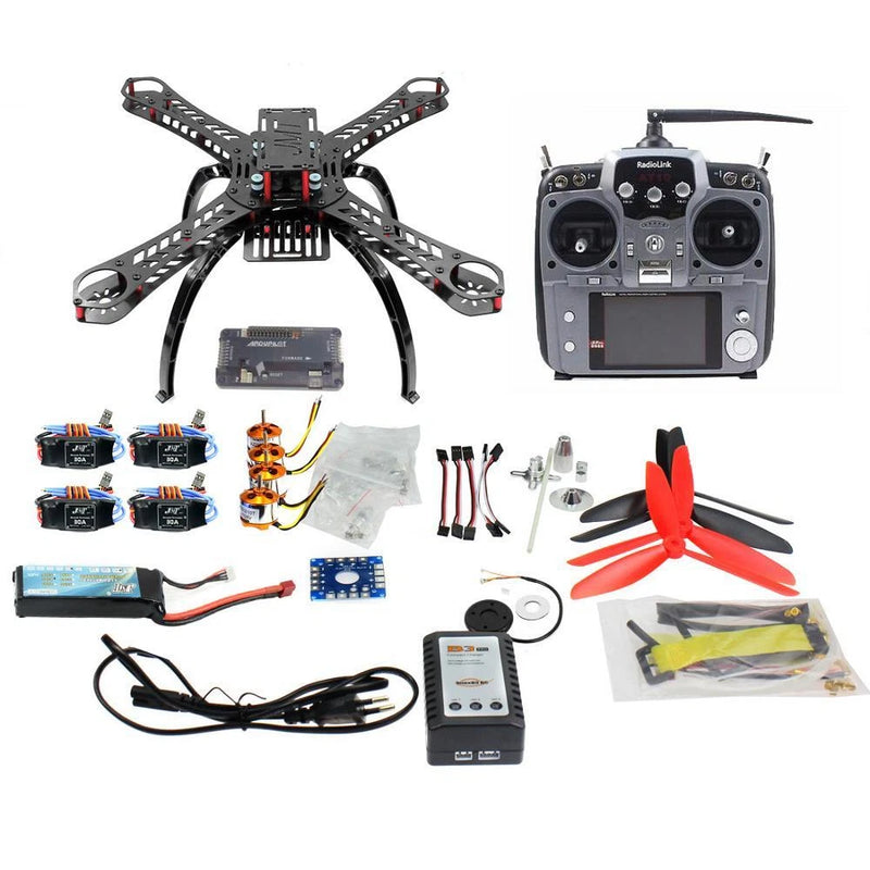 Kit Motor FPV Transmitter Multicopter DIY 310 ESC F14891-D Frame 1400KV 30A
