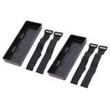 2Plastic Battery Box Tray Holder for Axial SCX10 RC4WD 1/10th RC Truck Model Battery