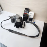 Panasonic Lumix DMC-FZ8 Silver Digital Camera Bundle Tested A+