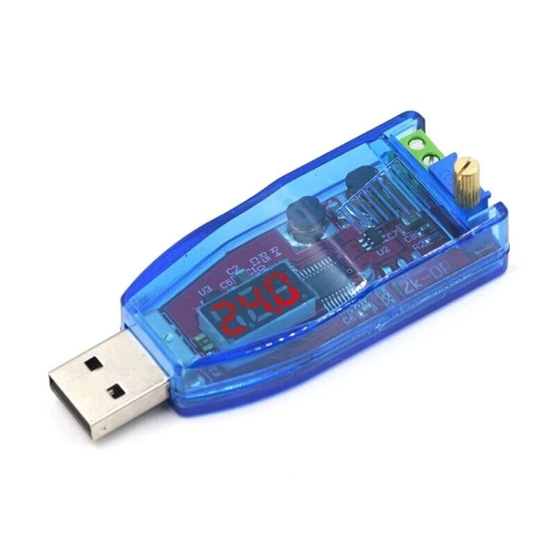 DC 5V to 1-24V USB Step Up Down Power Supply LED Module Buck Boost Converter