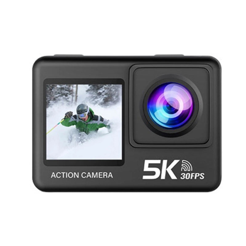 5K WiFi Action Camera 30FPS 2 Inch Touch Screen 170?? Wide Angle 6-Axis Stab ZJCY