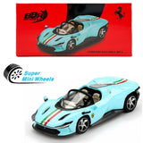 BBR Models 1:64 Ferrari Daytona SP3 ¨C Light Blue