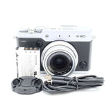 FUJIFILM FX-X30 Silver Compact Digital Camera Tested Good Condition