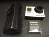 GOPRO HERO3+SILVER CAMERA w/ Battery+Charger perfect working order