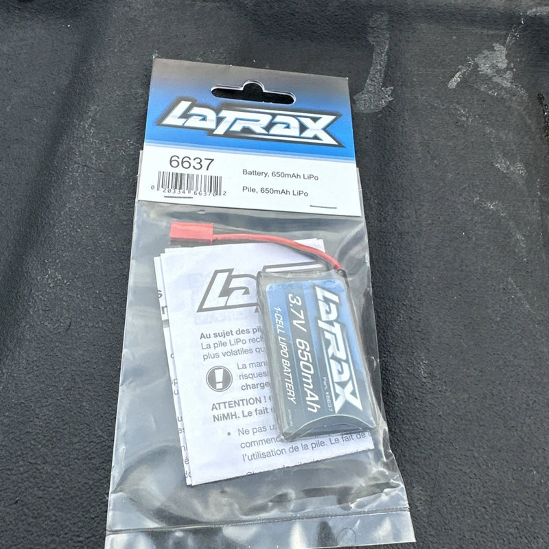 Traxxas 6637 -  LaTrax 1S 3.7V LiPo Battery,  20C 650mAh, Alias Quad