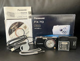 [NEAR MINT+/Box] Panasonic Lumix DMC-FX70 Black Digital Camera From JAPAN