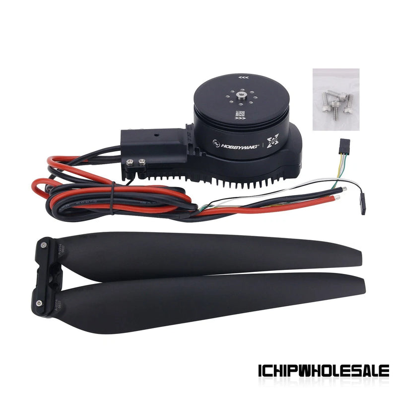 Hobbywing X6 Plus Power Kit CW/CCW Drone Motor + 2480 Propeller for Agriculture