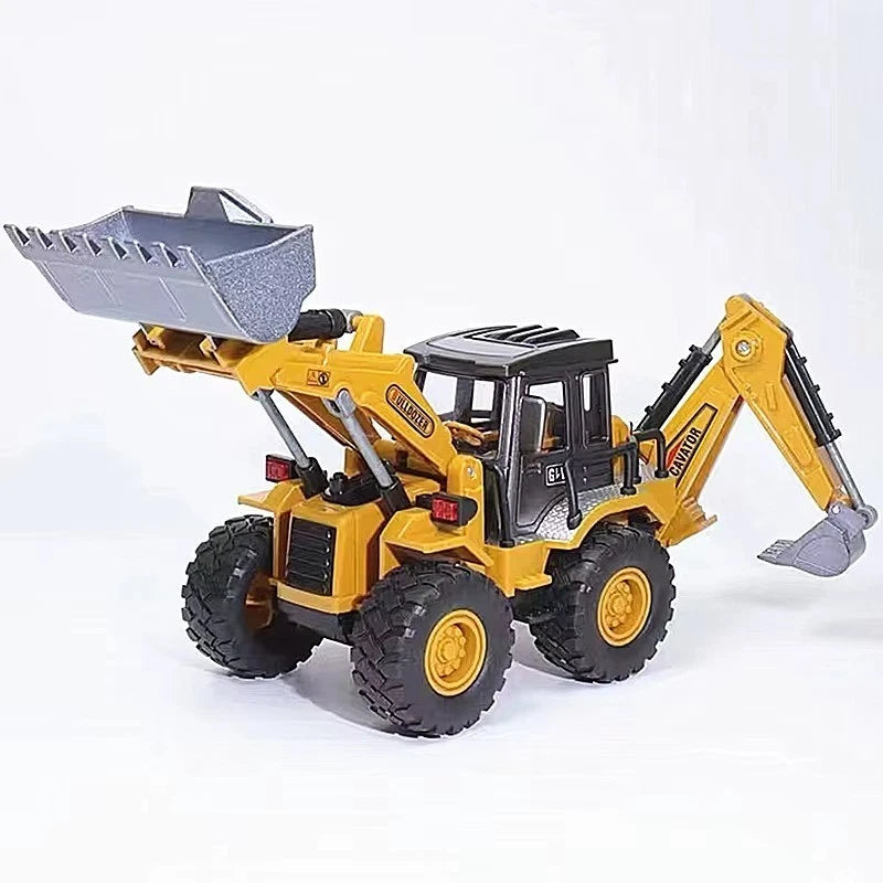 Alloy Diecast Mini Construction Truck Toy Engineering Vehicle Models Kids Gift