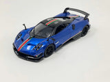 New Kinsmart 5" Pagani Huayra BC Livery Edition Diecast Model Toy Car 1:38 Blue