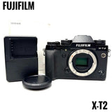 FUJIFILM X-T2 Mirrorless Camera Black Excellent Condition Fast AF 4K Video