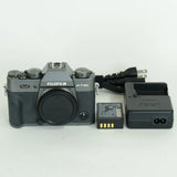 Fujifilm X-T30 Digital Camera Body Charcoal Silver 4K Wi-Fi Lightweight