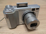 Fujifilm FinePix E550 6.3MP Digital Camera Silver Full Working Order - Fast Ship