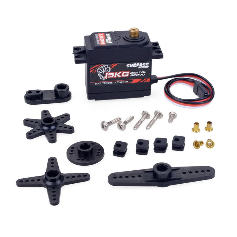 SURPASS Hobby S1500M Metal Gear 15KG Digital Servo for RC Airplane Robot RC