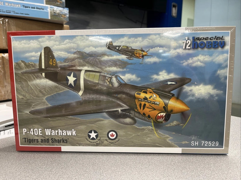1/72 Special Hobby #72529 P-40E Warhawk ??Tigers & Sharks??