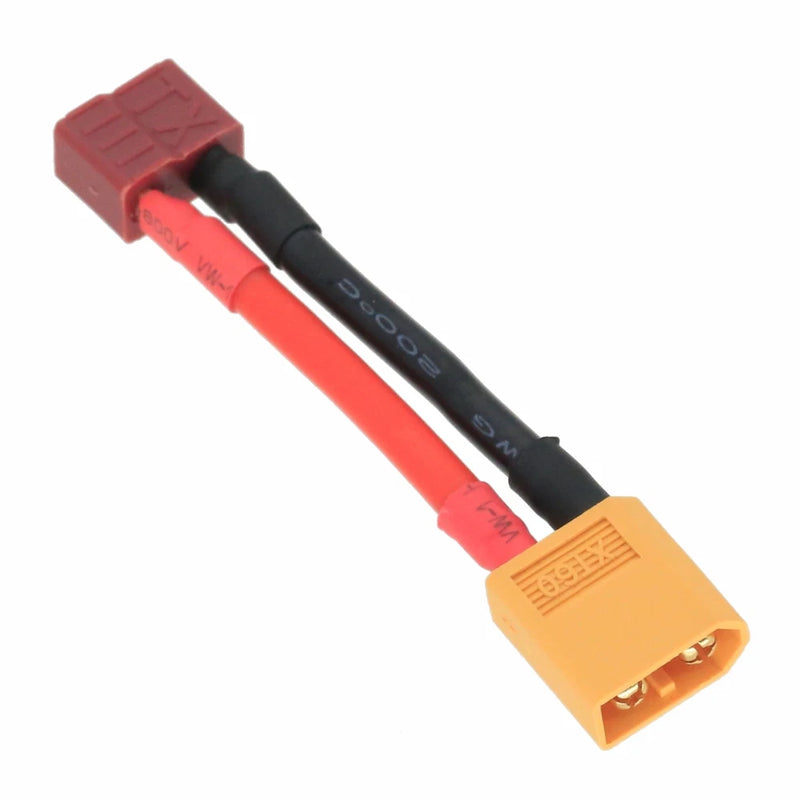 XT60 Male to Deans Nylon T Plug Female cable 12AWG 5CM Battery Hobbies Toys FPV