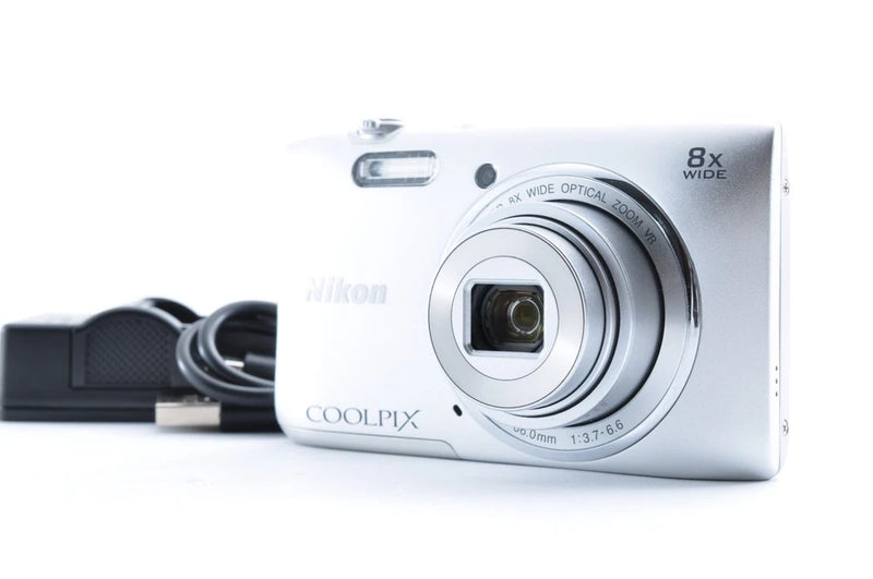 Nikon Coolpix S3600 Silver Excellent+++ Compact Digital Camera Z2193
